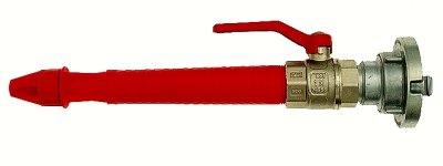 Proudnice 52 s kulovým uzávěrem