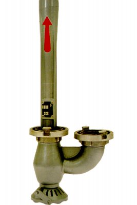 Požární ejektor stojatý